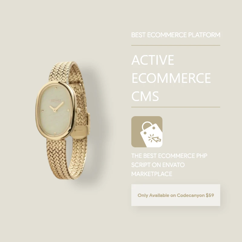 Premium Gold-Tone Wristwatch
