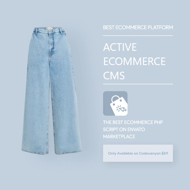 High-Waist Baggy Denim Jeans