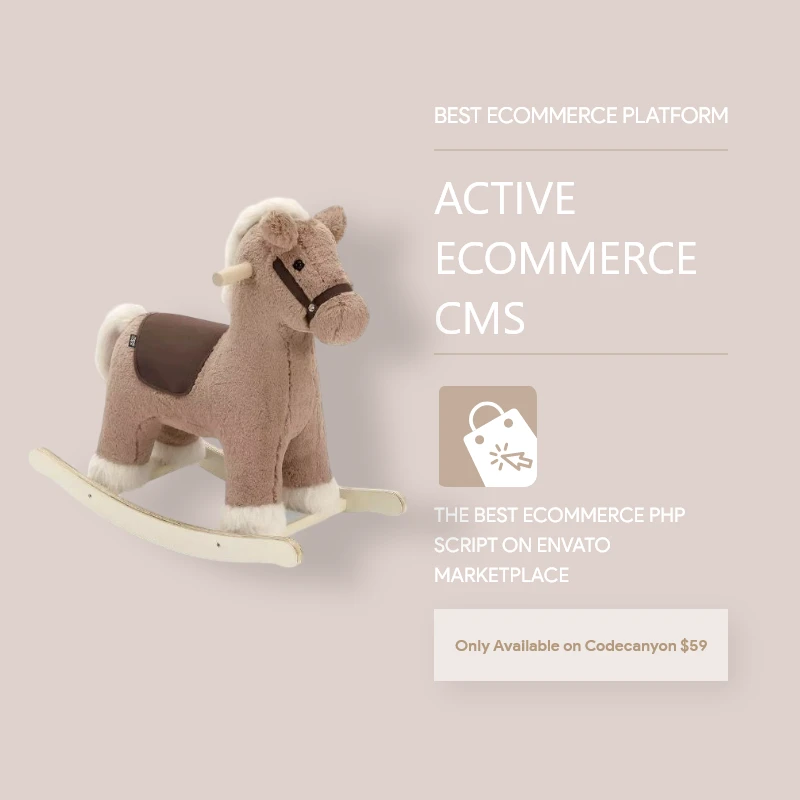 Baby Care Plush Rocking Horse